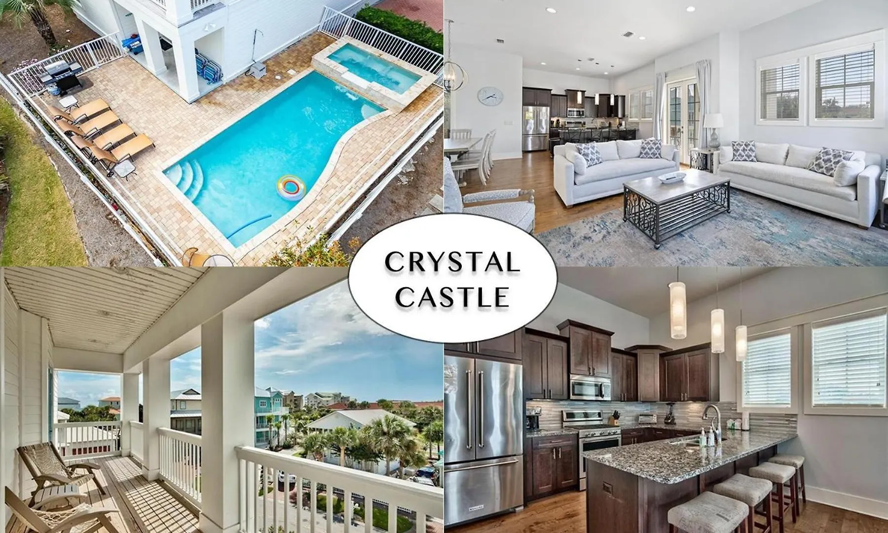 Crystal Castle-Private Pool-Crystal Beach-Destin